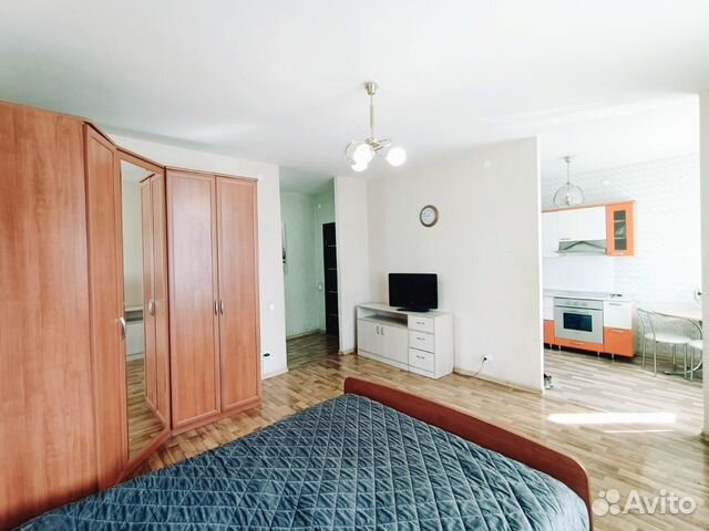 

Квартира-студия, 38 м², 2 кровати