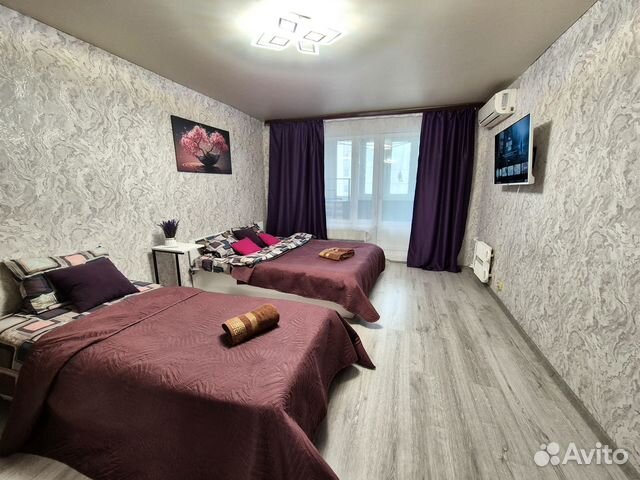 

1-к. квартира, 34 м², 3 кровати