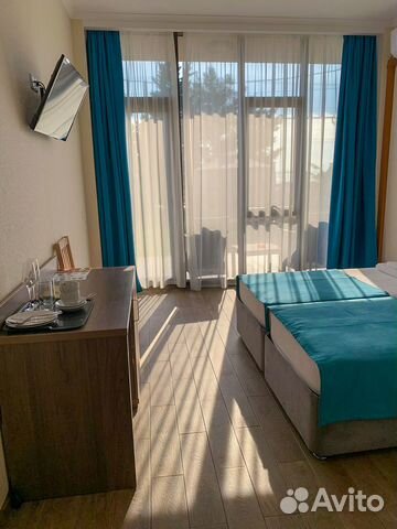 

1-к. квартира в апарт-отеле, 25 м², 2 кровати