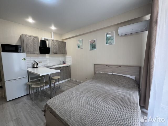 

Квартира-студия, 28 м², 2 кровати