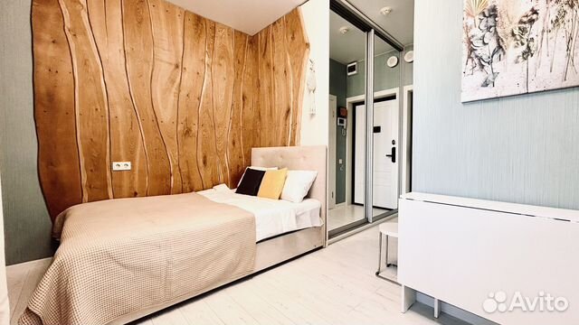 

Квартира-студия, 28 м², 2 кровати