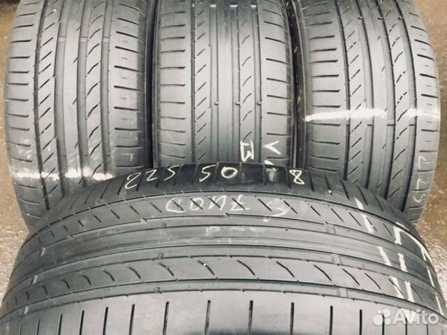 Летние шины R18 225/50 Continental Sport 5 RunFlat