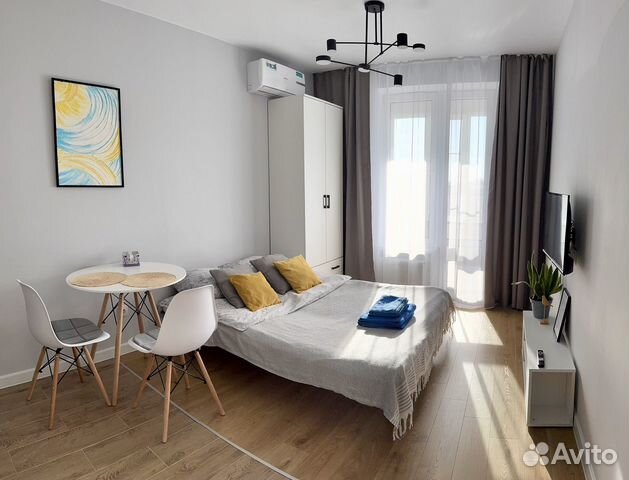 

Квартира-студия, 21 м², 1 кровать