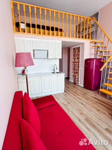 

Квартира-студия, 32 м², 2 кровати