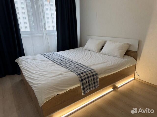 

1-к. квартира, 42,5 м², 2 кровати