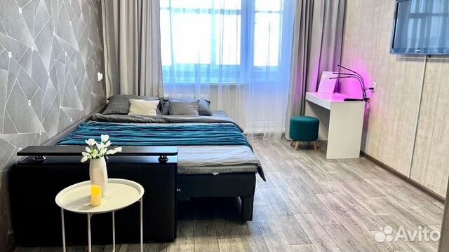 

1-к. квартира, 37 м², 2 кровати