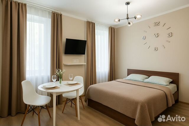 

Квартира-студия, 25 м², 2 кровати