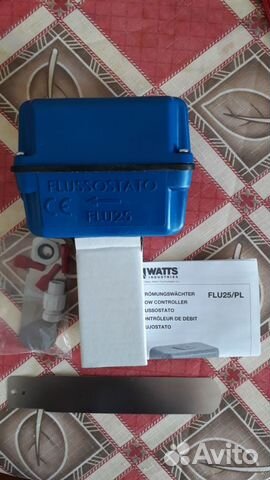 Реле протока FLU 25, watts FLU 25 G 1 PN10