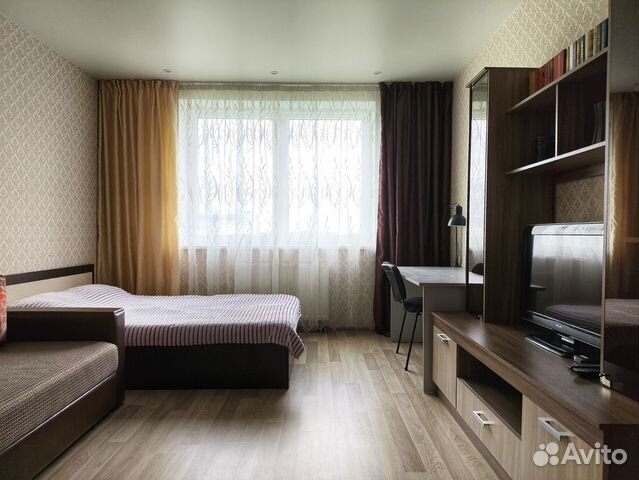 

1-к. квартира, 38,3 м², 2 кровати