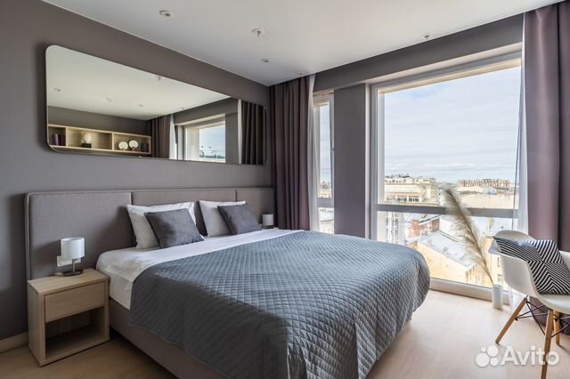 

Квартира-студия, 27 м², 1 кровать