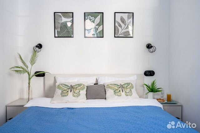 

Квартира-студия, 36 м², 2 кровати
