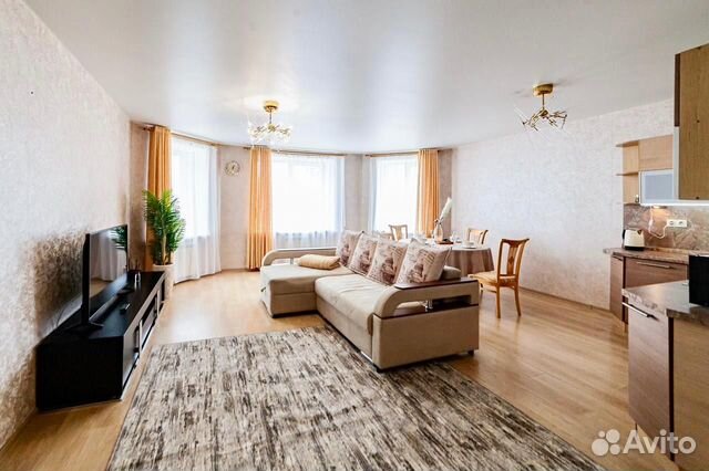 

1-к. квартира, 65,7 м², 2 кровати