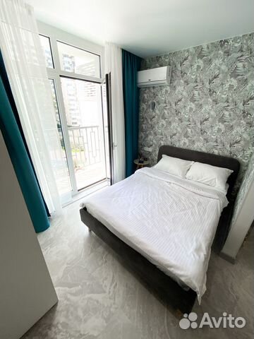 

Квартира-студия, 30 м², 2 кровати
