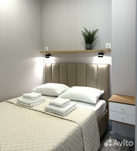 

Квартира-студия, 28 м², 2 кровати