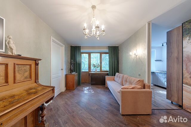 

2-к. квартира, 45 м², 3 кровати