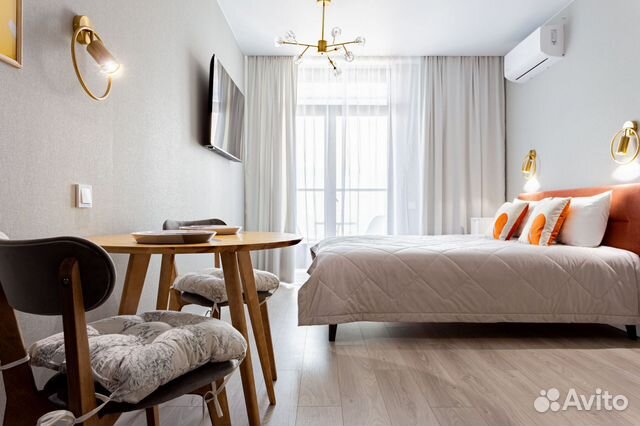 

Квартира-студия, 24 м², 1 кровать