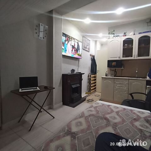 

Квартира-студия, 14 м², 1 кровать