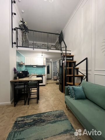 

Квартира-студия, 35 м², 2 кровати