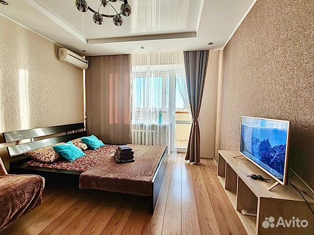 

1-к. квартира, 40 м², 2 кровати