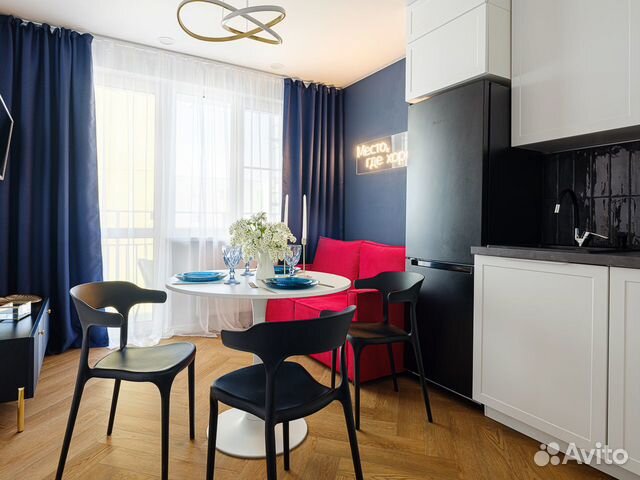 

1-к. квартира, 43 м², 2 кровати