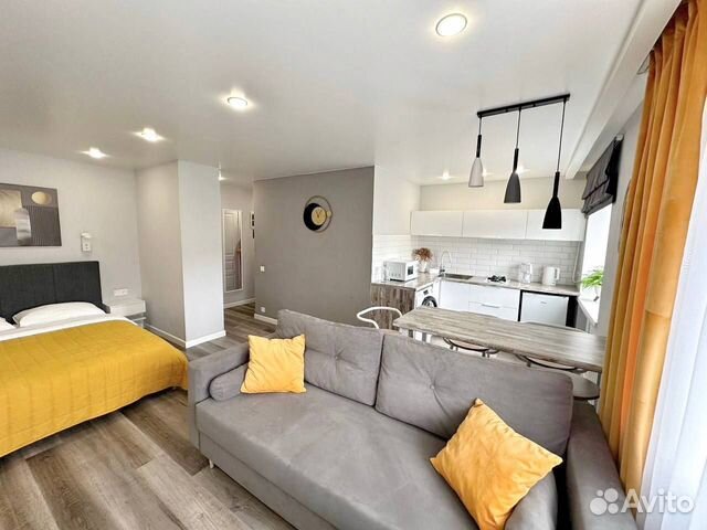 

Квартира-студия, 32 м², 2 кровати