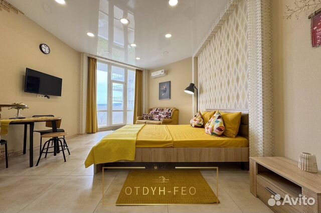

Квартира-студия, 30 м², 2 кровати