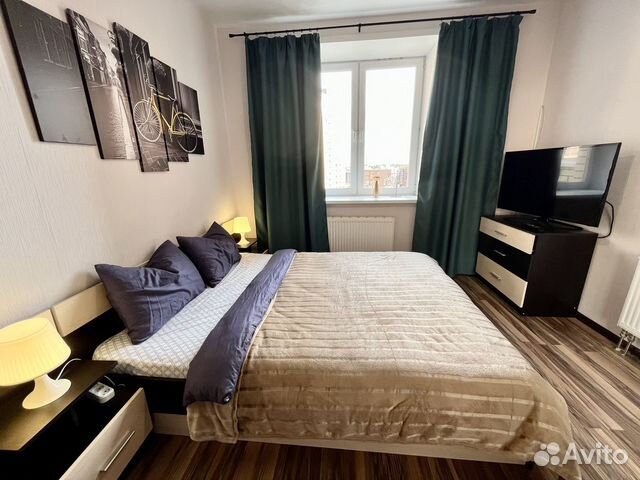 

1-к. квартира, 35 м², 2 кровати