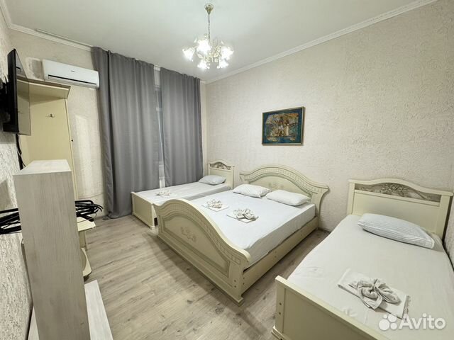 

Квартира-студия, 25 м², 3 кровати