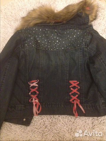 Куртка джинсовая утеплённая Куртка джинсовая утеплённая