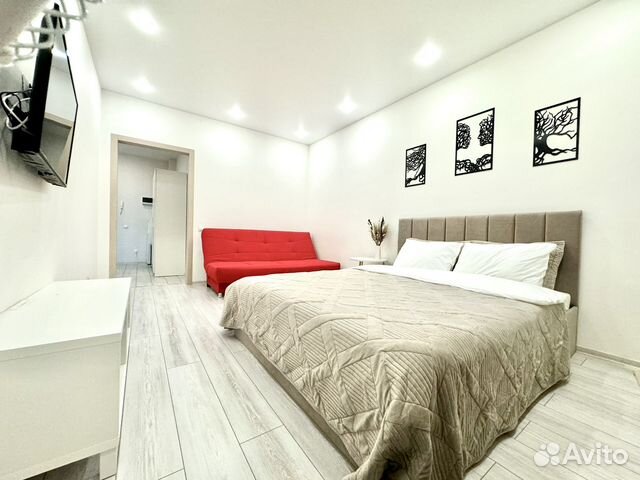 

1-к. квартира, 37 м², 2 кровати