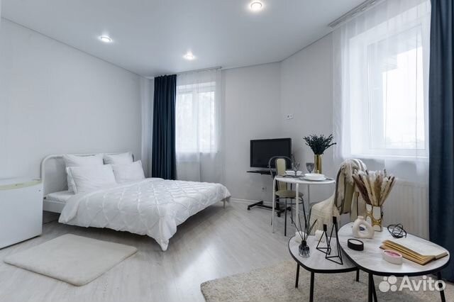 

Квартира-студия, 25 м², 2 кровати