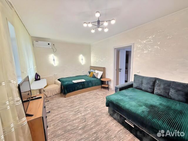 

1-к. квартира, 45 м², 3 кровати