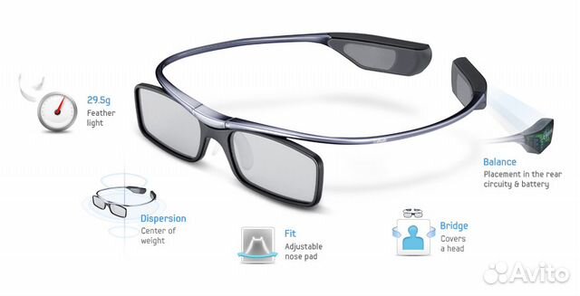 3D-очки SAMSUNG SSG-3700CR новые