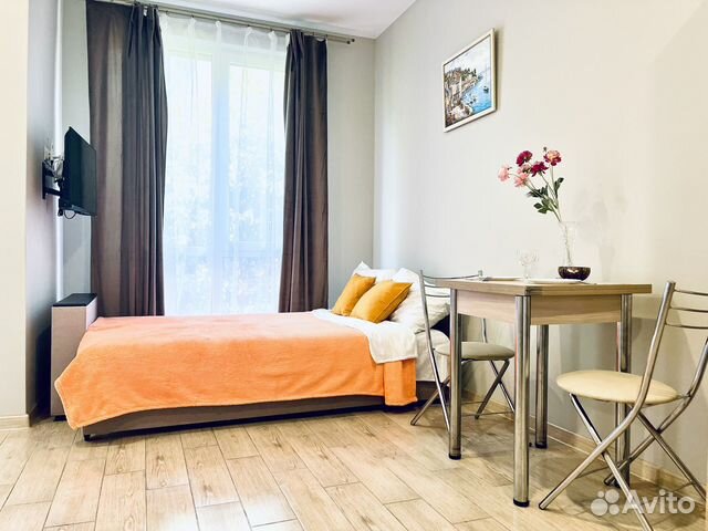 

Квартира-студия, 18 м², 2 кровати