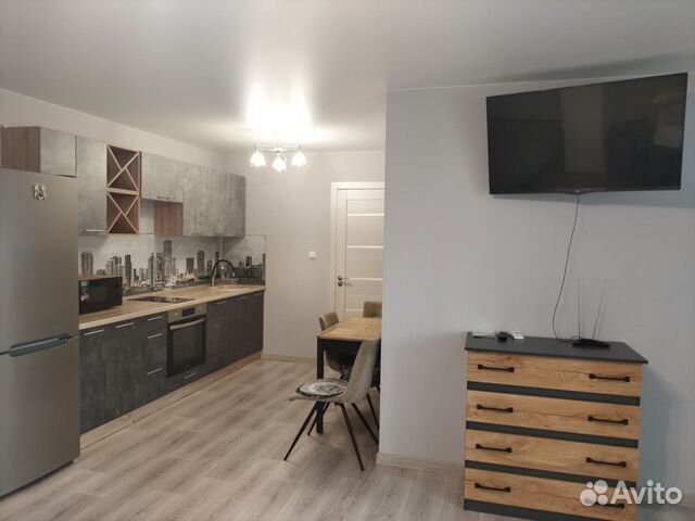 

Квартира-студия, 45 м², 2 кровати