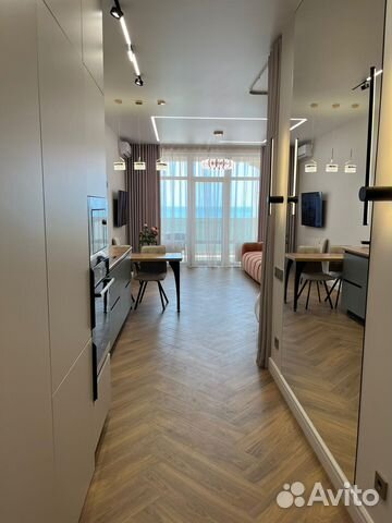 

Квартира-студия, 48 м², 2 кровати