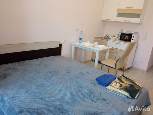 

Квартира-студия, 23 м², 1 кровать