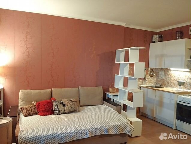 

Квартира-студия, 32 м², 2 кровати