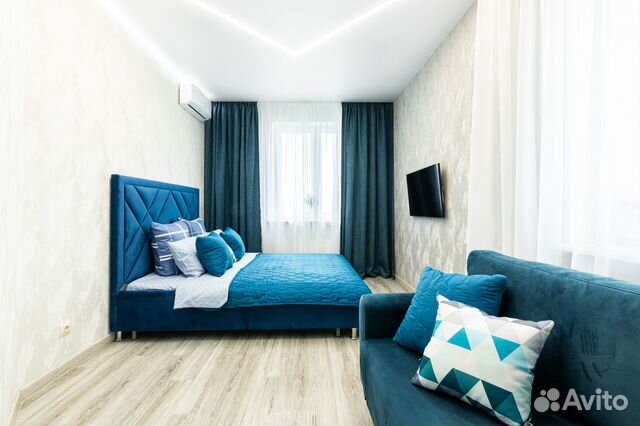 

1-к. квартира, 42 м², 2 кровати