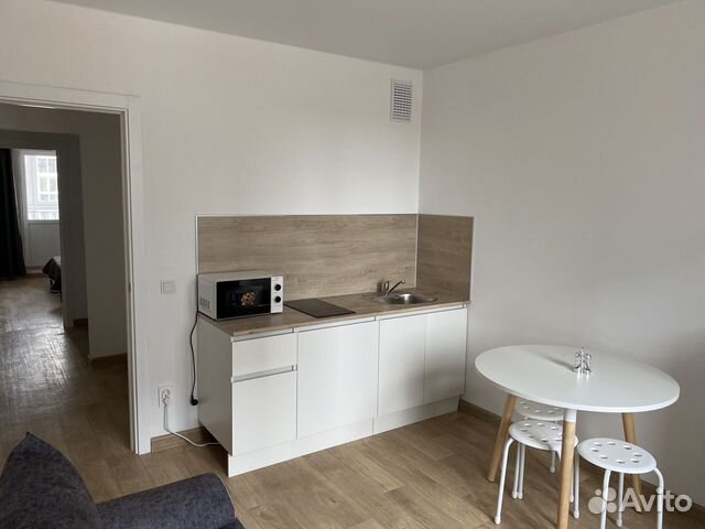 

1-к. квартира, 44 м², 2 кровати