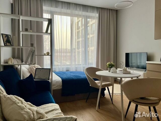 

Квартира-студия, 25 м², 2 кровати