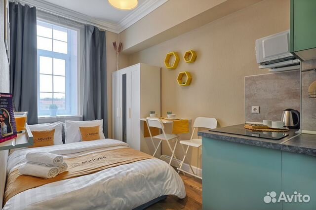 

Квартира-студия, 18 м², 1 кровать