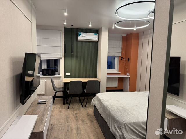 

Квартира-студия, 30 м², 2 кровати
