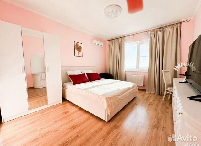 

1-к. квартира, 39 м², 2 кровати