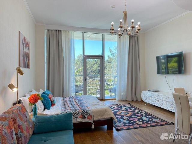 

Квартира-студия, 38 м², 2 кровати