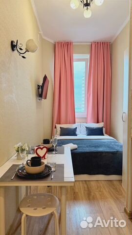 

Квартира-студия, 12 м², 1 кровать