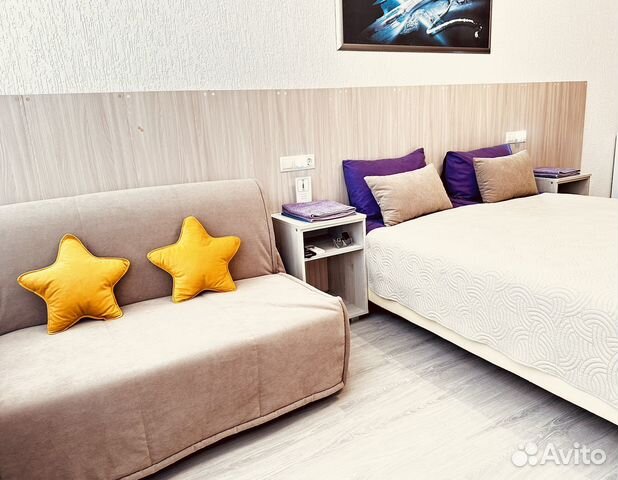 

Квартира-студия, 28 м², 2 кровати