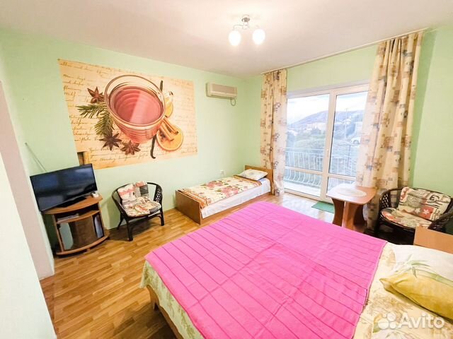 

1-к. квартира, 30 м², 2 кровати