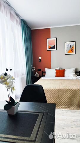 

Квартира-студия, 30 м², 2 кровати