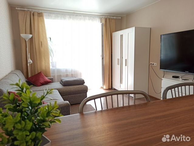 

Квартира-студия, 27 м², 2 кровати
